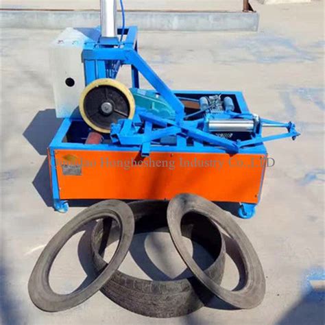 Automatic Small Car Tyre Double Sidewall Cutting Machine Tyre Circle