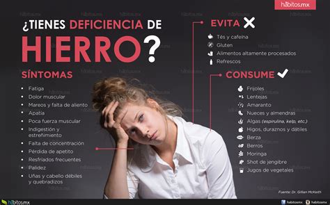 H Bitos Health Coaching Tienes Deficiencia De Hierro