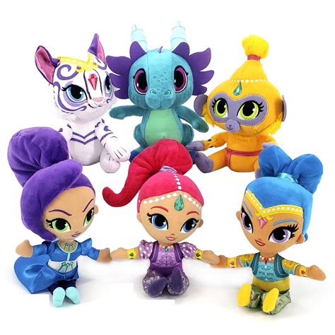 Buy Fisher Price Nickelodeon Shimmer And Shine Plush Set Of Shimmer