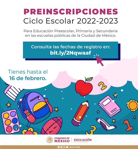 Sep Abre El Registro De Inscripci N Para Educaci N B Sica En Cdmx