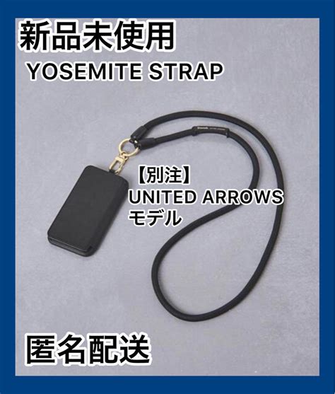 45％割引ホワイト系上等な 【新品】ヨセミテストラップ Yosemite ブラック アウトドア ストラップ スマホアクセサリーホワイト系