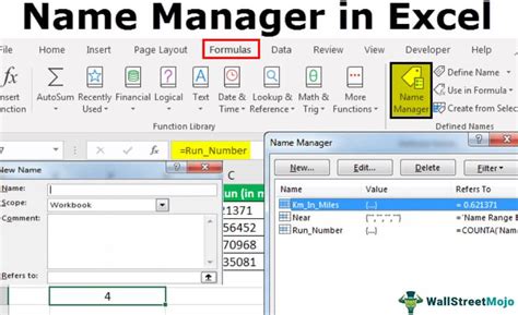 Name Manager In Excel How To Create Use Manage Names In Excel Hot Sex