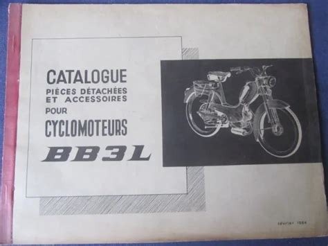 ANCIEN CATALOGUE CYCLOMOTEURS Peugeot Bb3L 1964 EUR 14 90 PicClick FR