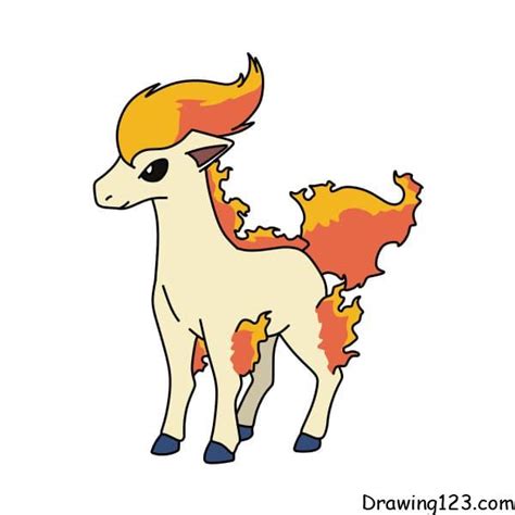 Jak Nakreslit Pok Mon Ponyta