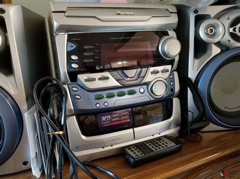 Pioneer Xr A Stereo Cd Cassette Deck Am Fm Receiver W Speakers Photo