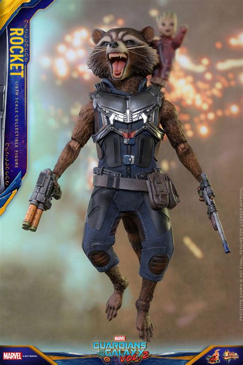 Hot Toys Reveals Their GUARDIANS OF THE GALAXY VOL 2 Rocket Raccoon Action Figure GeekTyrant