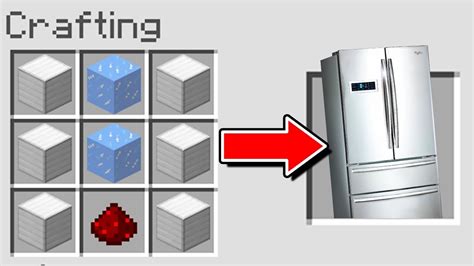 How To Craft A Fridge In Minecraft At Debbie Cash Blog