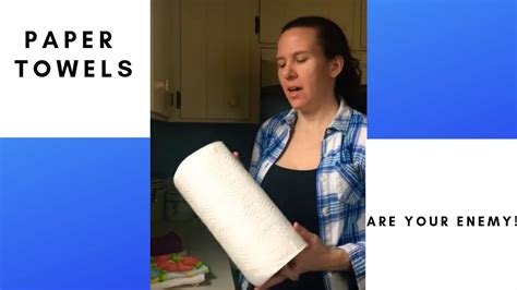 Budget Tip Why Paper Towels Are Your Enemy Youtube