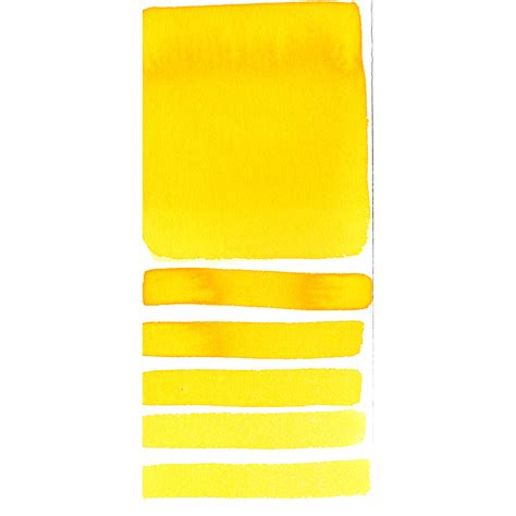 Hansa Yellow Deep Watercolor Half Pan Daniel Smith Artists Materials