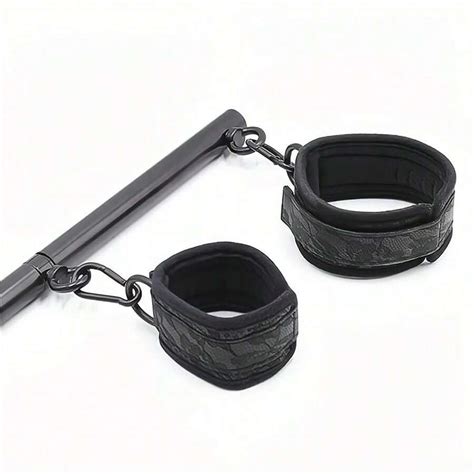 Bdsm Bondage Set Stainless Steel Adjustable Spreader Bar Sex Handcuffs Ankle Cuffs Fetish