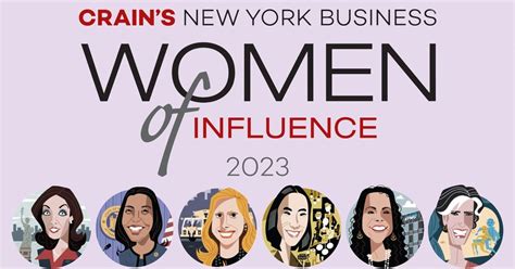 Introducing Crains 2023 Women Of Influence Awards Crains New York