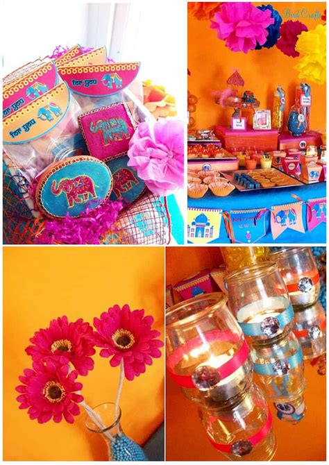 A Creative Project: Bollywood themed party decor