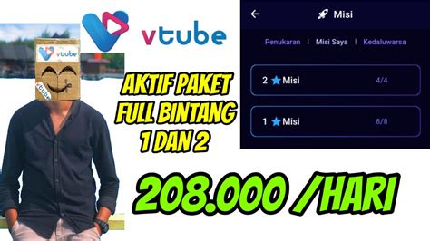 Ribu Hari Aktif Paket Misi Bintang Dan Youtube