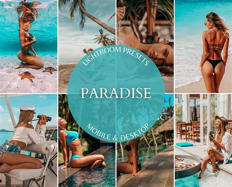 10 Lightroom Presets PARADISE Tan Preset Mobile Desktop Etsy UK