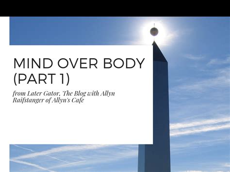 Mind Over Body (part 1) | Envision Health and Wellness