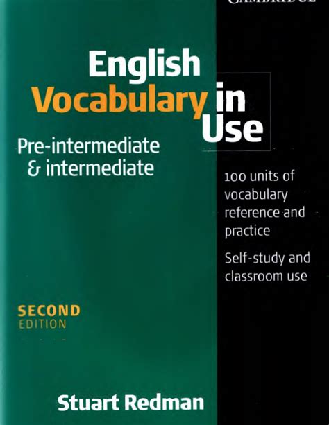 English Vocabulary In Use Pre Intermediate And Intermediate 2 Edition