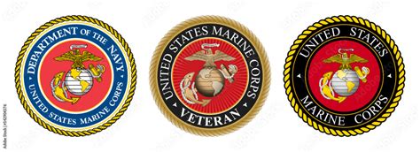 Vetor De Vector Seal Of The United States Department Of The Navy Usmc