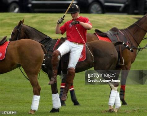 Prince William And Harry Play In A Polo Match Watched By Their News Photo Getty Images