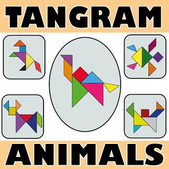 Tangram Animals by The Pro Teacher Resources | TPT