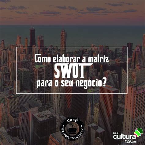 Como elaborar a matriz SWOT para o seu negócio Café Empreendedor