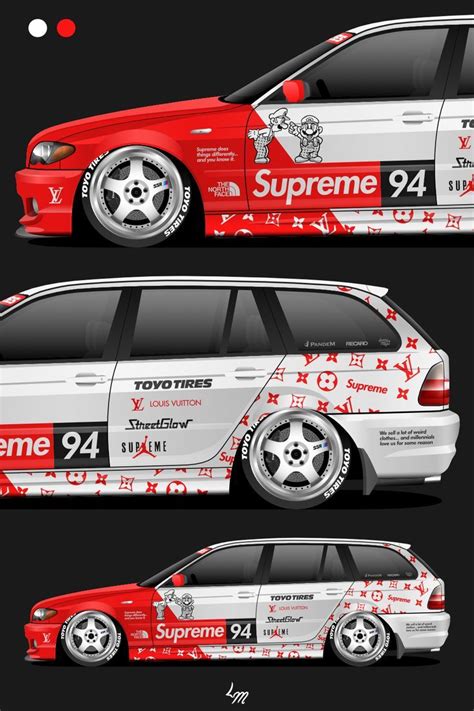 Bmw E46 Touring Supreme Concept Car Design Car Wrap Design