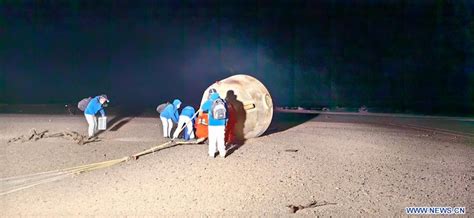 La Capsule De Retour De Shenzhou Atterrit En Toute S Curit La