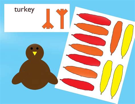 Turkey Feather Printable