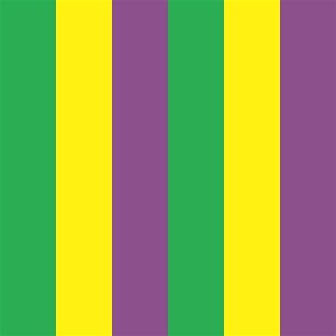 Mardi Gras Stripes Crafty Caboose