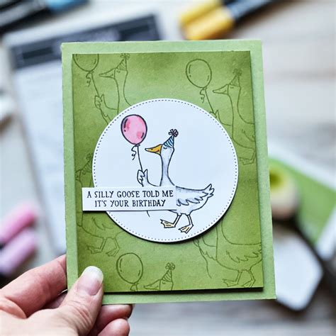 Stampin Up Silly Goose Birthday Card Artofit