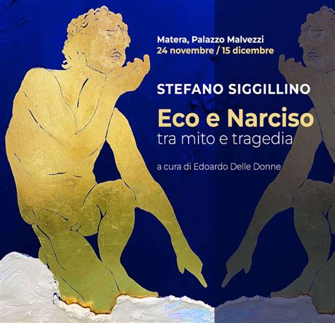 Eco E Narciso Tra Mito E Tragedia Stefano Siggillino