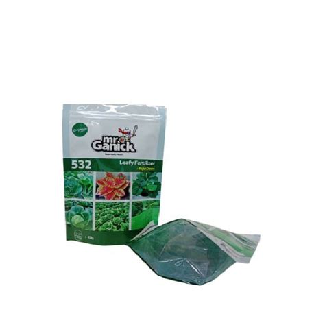 Custom Printed Fertilizer Pouch With Bottom Ybj Flexible Packaging