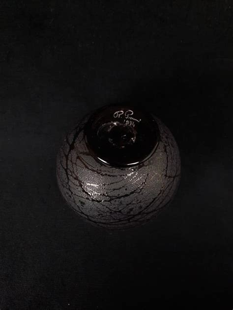 Proantic Vase En Verre De Robert Pierini xxe Siècle