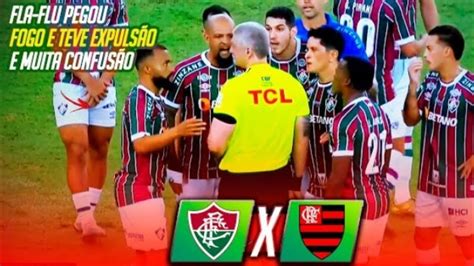 FLAMENGO PRESSIONA MAS FICA TUDO IGUAL FLUMINENSE 0X0 FLAMENGO