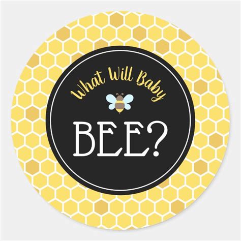 Bee Gender Reveal Svg