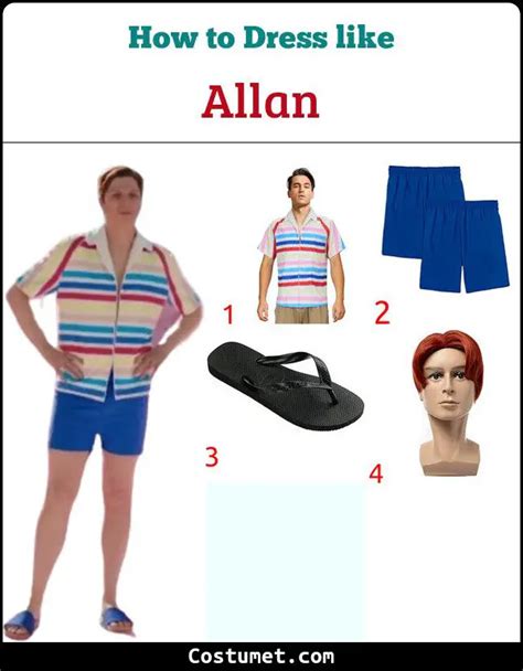 Allan Costume from Barbie for Cosplay & Halloween