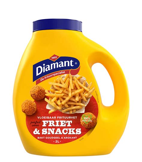 Vloeibaar Frituurvet Voor Friet Snacks 2L Diamant