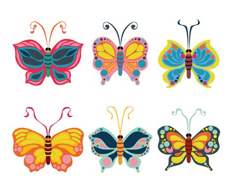 Beautiful Butterfly Clipart Vector Vector Art & Graphics | freevector.com