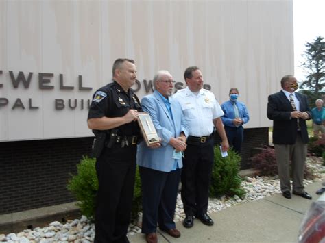 Hopewell Township Police Chief Brian Uhrmacher Honored - Beaver County