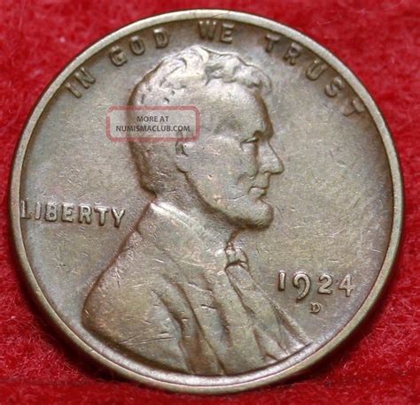 1924 D Lincoln Wheat Cent