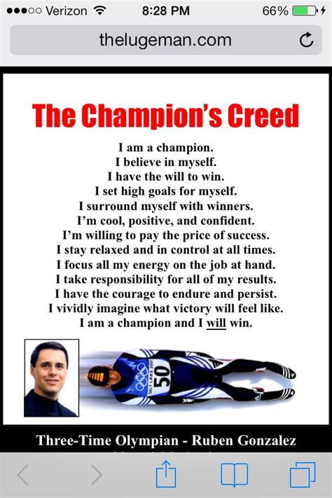 Champions Creed | Affirmations, Positivity, I believe in me