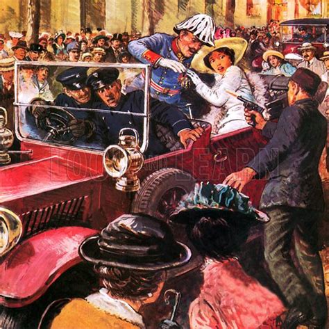 The Assassination Of Archduke Franz Ferdinand Look And Learn History