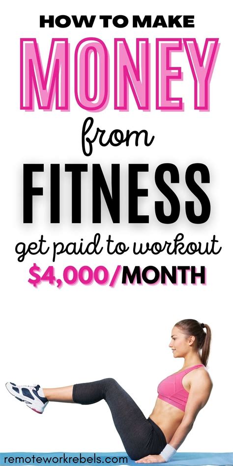 How To Make Money From Fitness How To Make Money Extra Money Online