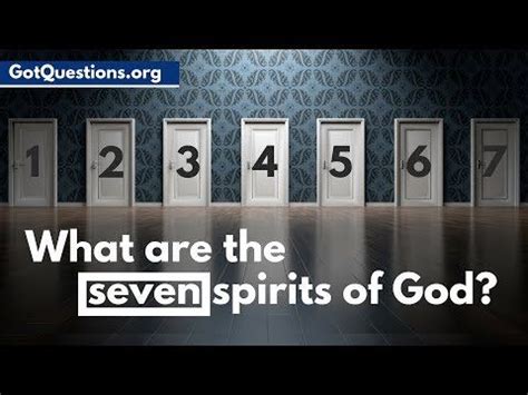 Isaiah seven spirits of god - qustmentor