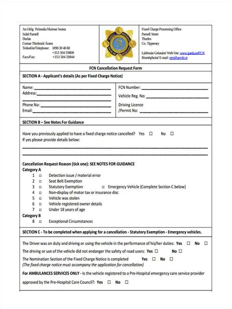 Free 8 Sample Notice Of Cancellation Forms In Ms Word Pdf