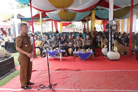 Tim Penilai Kecamatan Terbaik Tingkat Provsu Lakukan Penilaian Di