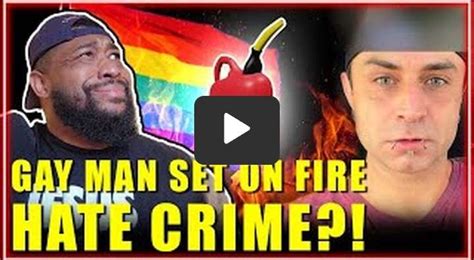 Gay Man CAUGHT ON FIRE From Alleged HATE CRIME Against LGBTQ Qanon News
