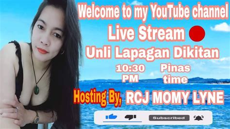 Welcme Tomy LiveStream Unlilapagan Dikitan Ayudahan Rcjmomy YouTube