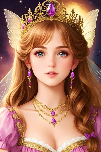 Premium Ai Image Beautiful Princess Portrait