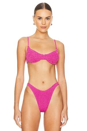 Bond Eye Margarita Bandeau Bikini Top In Ultraviolet Revolve