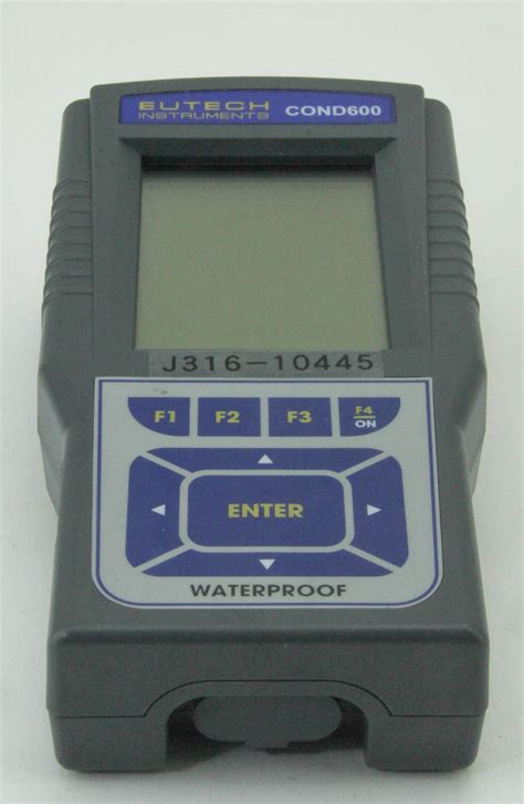 Eutech Instruments Cyberscan Waterproof Portable Meter Cond